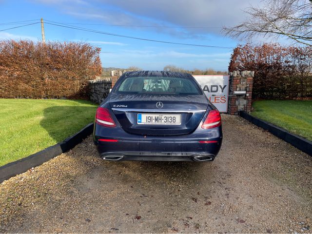Image for 2019 Mercedes-Benz E Class E220 D SE 4DR AUTO 2.0 LITRE DIESEL 190 BHP