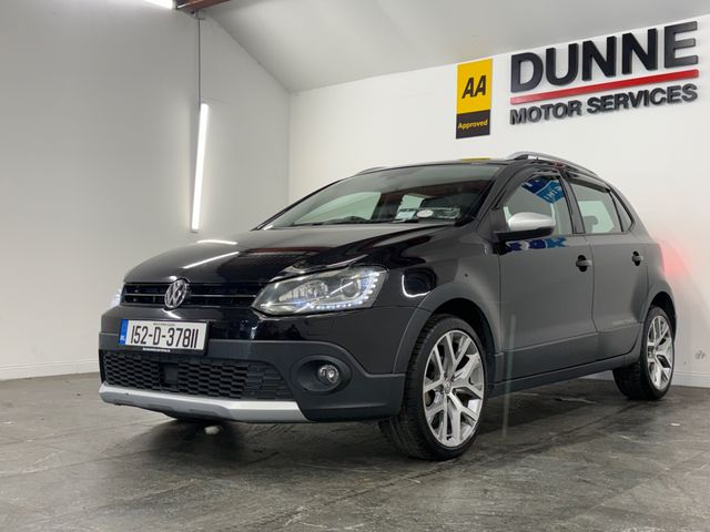 Image for 2015 Volkswagen Polo **CROSS MODEL**AUTO**17"DIAMOND CUT ALLOYS**XENON HEADLIGHTS**LED DAYTIME RUNNING LIGHTS**APPLE/ANDROID CARPLAY**ADPTIVE CRUISE CONTROL**LEATHER MULTIFUNCTION STEERING WHEEL**PADEL SHIFT**