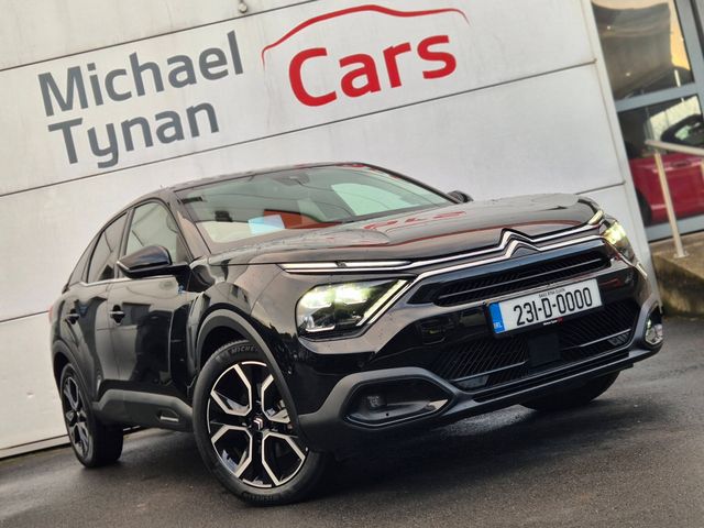 Image for 2023 Citroen e-C4 EV 50kwh Shine Plus, 18" Alloys, CarPlay, Camera - Trade in Price €20, 999.