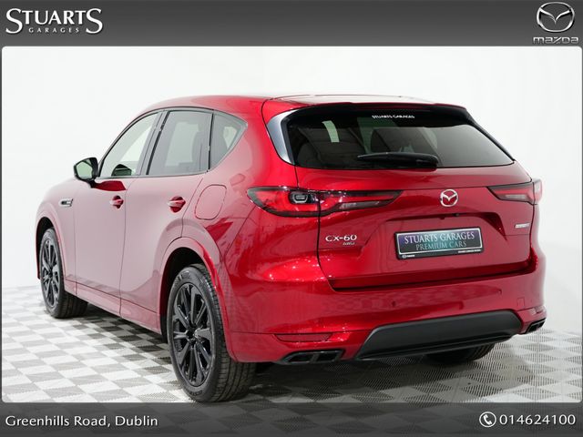 Image for 2023 Mazda CX-60 2.5 PHEV 327PS HOMURA, CONVINIENCE PACK, DRIVERS ASSISTANCE PACK*JUST LISTED*HIGH SPEC* DRIVERS ASSISTANCE PACK, CONVENIENCE PACK, SOUL RED CRYSTAL WITH BLACK LEATHER , RADAR CRUISE WITH MAZDA PI