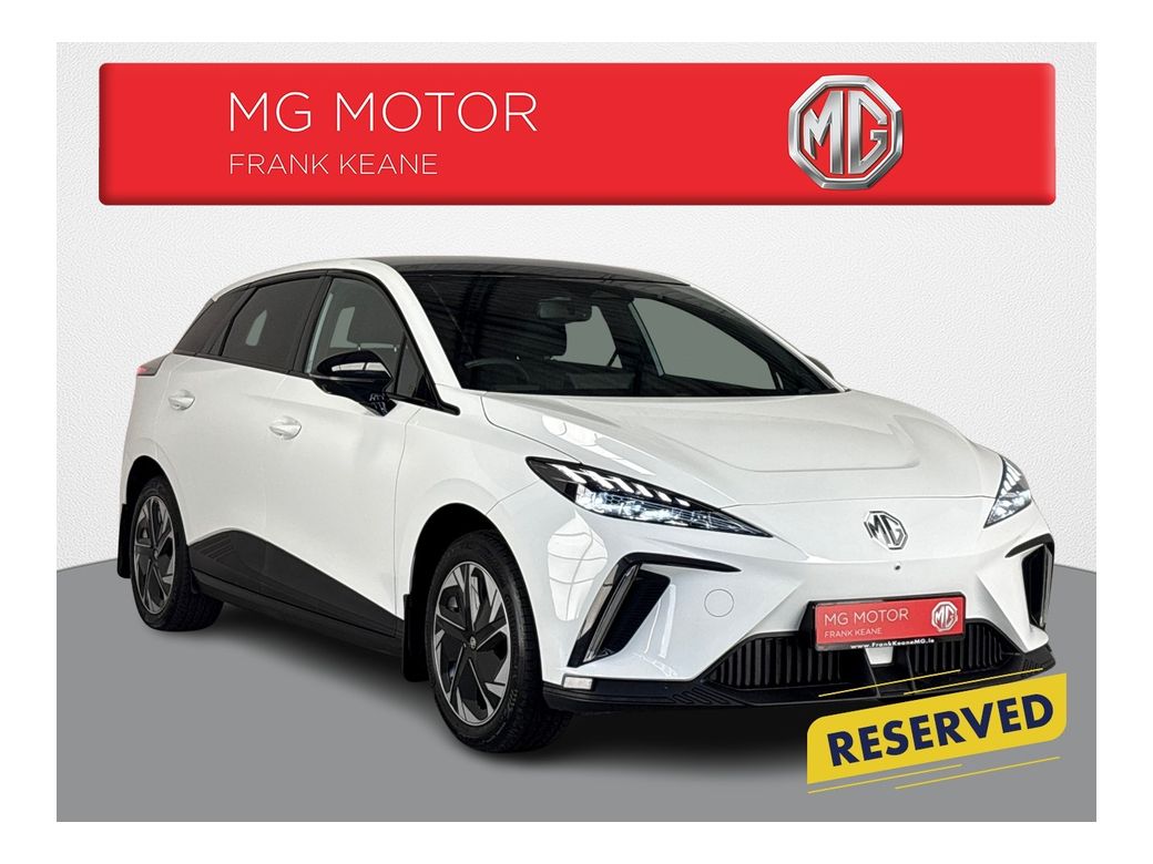 Image for 2023 MG MG4 ELECTRIC LR - EXCLUSIVE- 64KWH LR**DIGITAL DASH**MULTIFUNCTIONAL STEERING WHEEL**APPLE CARPLAY ANDROID AUTO**REVERSE CAMERA**KEYLESS START**HEATED HALF LEATHER INTERIOR**FINANCE ARRANGED**