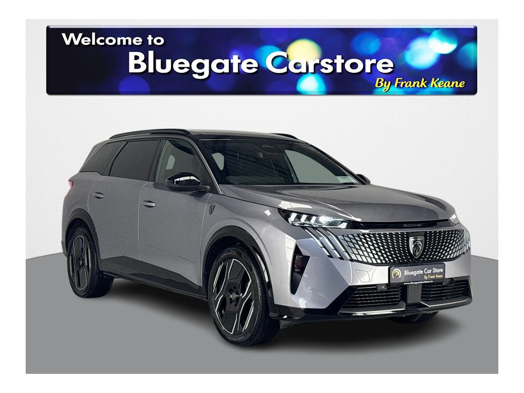 Image for 2025 Peugeot 5008 GT **FULL BLACK HALF LEATHER INTERIOR**LARGE TOUCHSCREEN INFOTAINMENT SCREEN**FRONT HEATED SEATS**REVERSE CAMERA**PARKING SENSORS**FULLY DIGITAL DASH**APPLE CARPLAY**ANDROID AUTO**DRIVE MODES**
