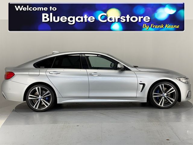Image for 2017 BMW 4 Series 420D M SPORT**HARMON KARDON SOUNDSYSTEM**HEATED CREAM LEATHER INTERIOR**DRIVE MODES**PADDLE SHIFTERS**WIDE I-DRIVE SCREEN**BLUETOOTH MEDIA**CRUISE CONTROL**REVERSE CAMERA**PARKING SENSORS**ISOFIX**