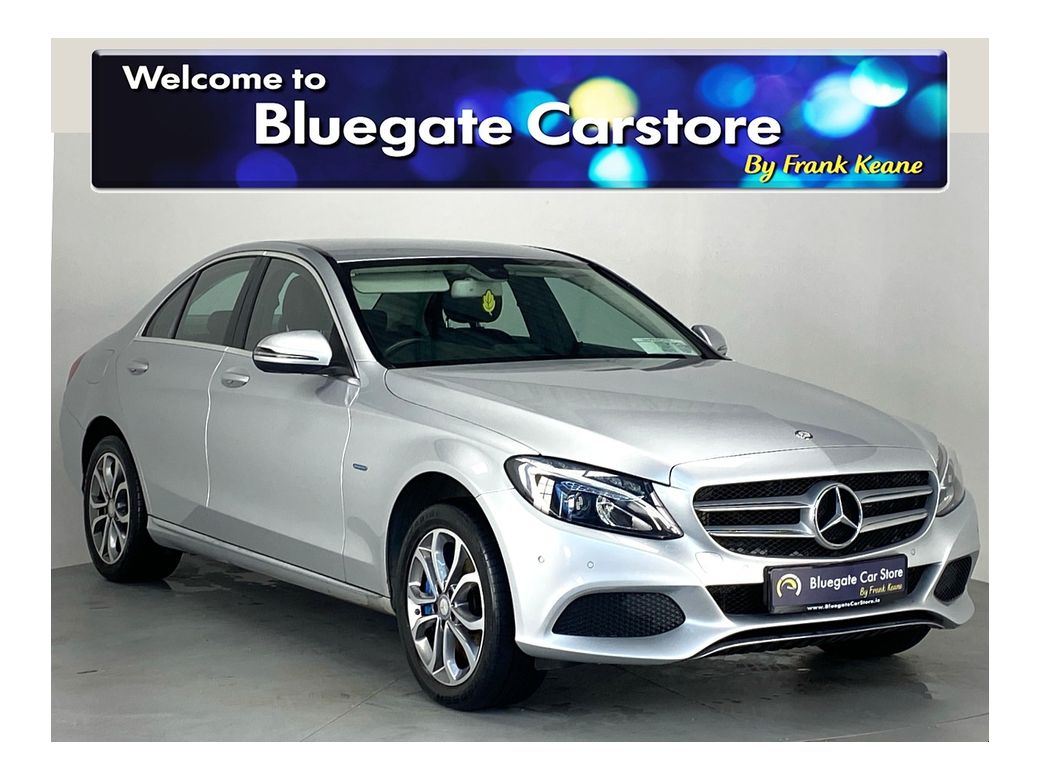 Image for 2017 Mercedes-Benz C Class C SERIES E SPORT**Semi Digital Dash**Black Leather Interior**Heated Seats**Reverse Camera**Parking Sensors**Multifunctional Steering Wheel**Air Conditioning**Isofix**Sat Navigation**Foldable Mirrors**