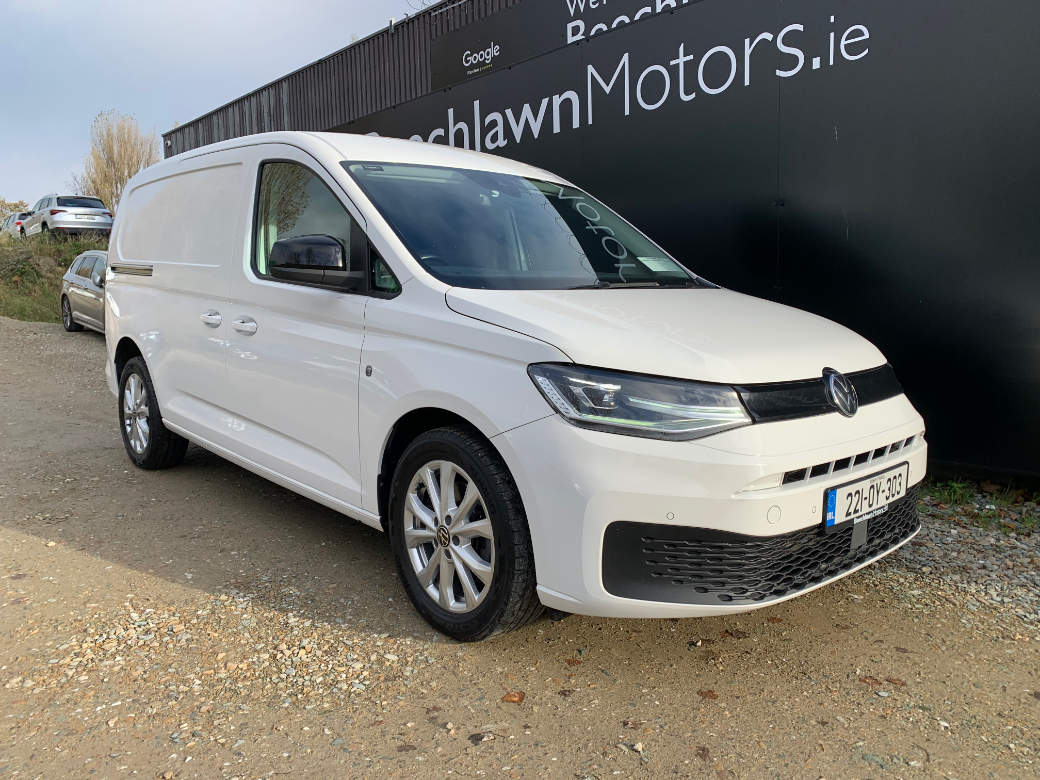 Image for 2022 Volkswagen Caddy 2.0 TDI 102 BHP CARGO+ ED LWB // PRICE EXCL. VAT // GREAT CONDITION // ONE OWNER // DOCUMENTED SERVICE HISTORY // CRUISE, AIR CON AND PARKING SENSORS // 