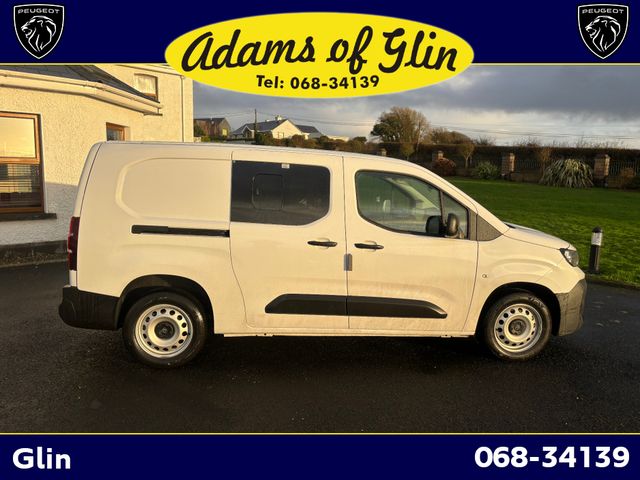 Image for 2026 Peugeot Partner Crew-Cab Professional Plus 1.5 Hdi 100bhp