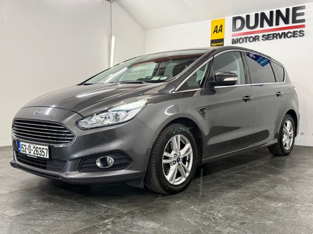 Image for 2015 Ford S-Max **TITANIUM **7 SEATS **2 KEYS **LANE ASSIST **CRUISE CONTROL **PARK OUT ASSIST **VIRTUAL DASH **TOUCH SCREEN RADIO **AMBIANT LIGHTING **FRONT AND REAR PARKING SENSORS **WIRELESS ONBOARD INTERNET **