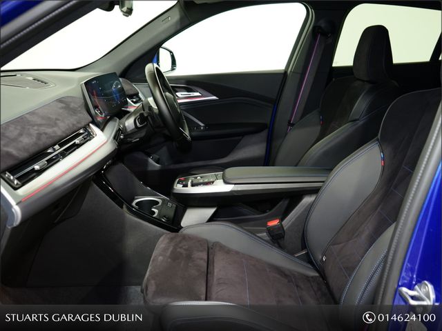 Image for 2024 BMW iX2 IX2 M-SPORT eDRIVE20 M-SPORT PRO: PORTIMAO WITH LEATHER AND ALCANTARA INTERIOR, COMFORT ACCESS, HEATED SEATS, FOLDING MIRRORS, PARKING ASSISTANT