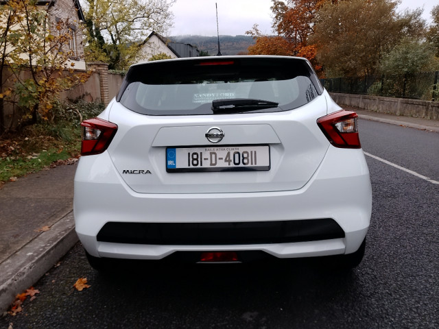Image for 2018 Nissan Micra 1.0 SV 4DR