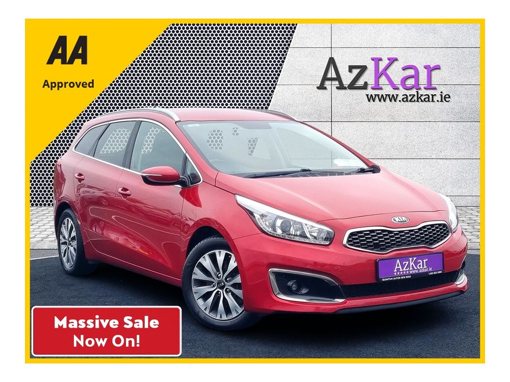 Image for 2017 Kia Ceed 2017 CEE'D SPORTWAGON 1.6 EX ESTATE €63 P/W WITH NO CASH DEPOSIT 10 DAYS ALE NOW ON!!