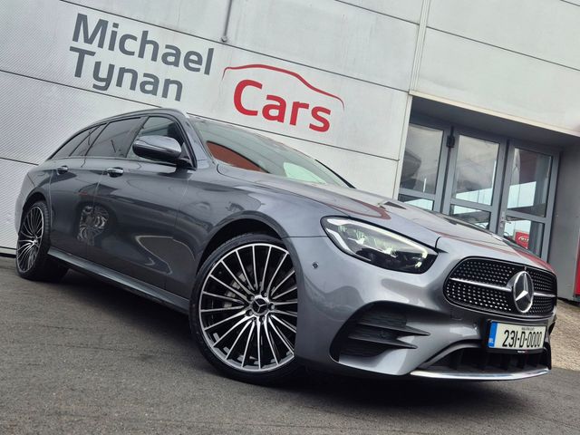 Image for 2023 Mercedes-Benz E Class E300de AMG Line Premium Estate, Auto, 360 Camera, Upgraded 20'' Diamond Cut Alloys, Black Leather, Heated Seats, Parking Sensors, Electric Tailgate