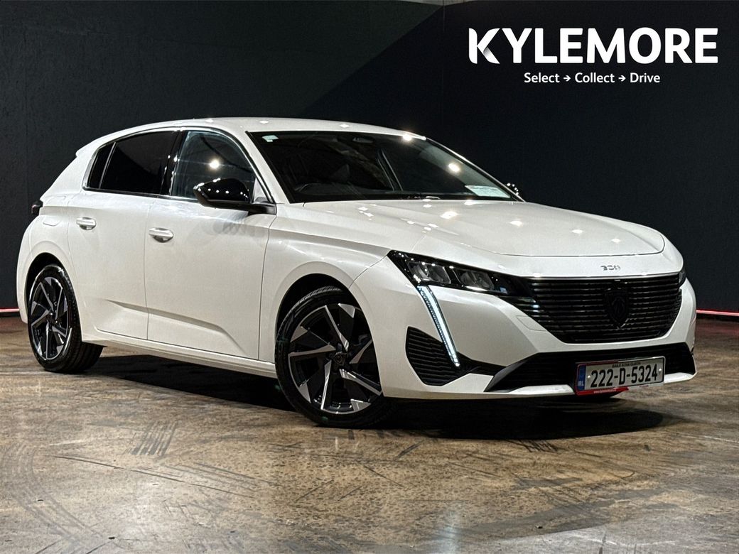 Image for 2022 Peugeot 308 ALLURE EDITION - 1.2L AUTOMATIC - DIAMOND CUT ALLOY WHEELS - HALF LEATHER UPHOLSTERY - CRUISE CONTROL - REVERSE CAMERA - A/C CONTROLS