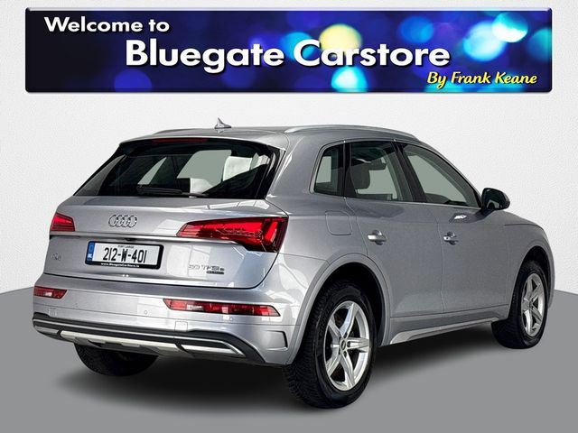 Image for 2021 Audi Q5 50 TFSI E SE**BLACK LEATHER INTERIOR**FRONT HEATED SEATS**DRIVE SELECT MODES**APPLE CARPLAY**REVERSE CAMERA**TOUCH SCREEN INFOTAINMENT**DUAL CLIMATE CONTROL**ELECTRIC TAILGATE**FINANCE ARRANGED**