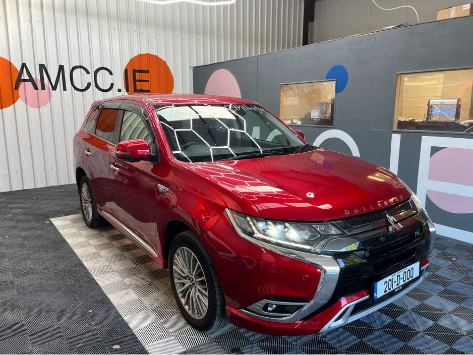 Image for 2020 Mitsubishi Outlander €22950 2020 MITSUBISHI OUTLANDER G PLUS PACKAGE 4WD PHEV 2.4 AUTOMATIC / CRUISE CONTROL / 360° CAMERA / ELECTRIC MEMORY & HEATED SEATS / HEATED STEERING WHEEL / PADDLE SHIFTERS AND MORE