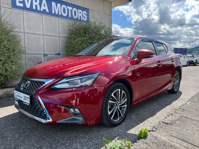 Image for 2017 Lexus CT 200h VERSION C AUTOMATIC HYBRID 1.8 PETROL //HIGH SPEC//HALF LEATHER ELECTRIC HEATED SEATS//HEATED STEERING WHEEL//ADAPTIVE CRUISE CONTROL//KEYLESS ENTRY//REVERSE CAMERA//