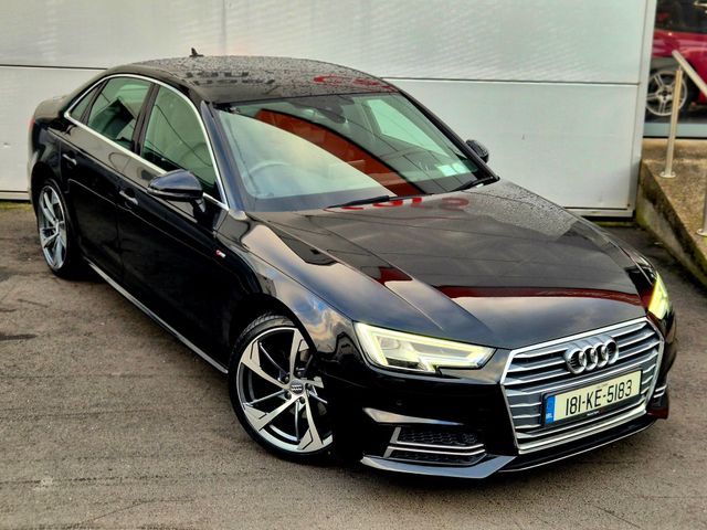 Image for 2018 Audi A4 1.4 S Line Manual Saloon, 19” Alloys, CarPlay, Sensors, Wireless Charger, 1/2 Leather - Trade in Price €21, 555