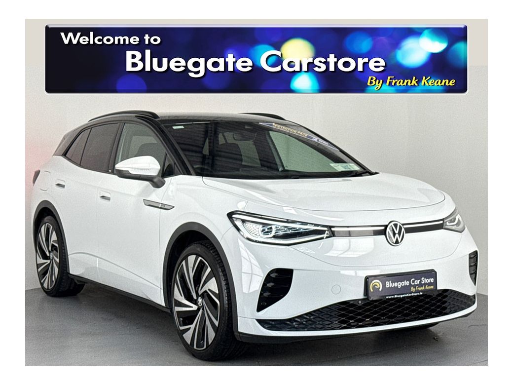 Image for 2022 Volkswagen ID.4 GTX 220 KW BUSINESS 77KWH 299HP**HEATED MULTIFUNCTIONAL STEERING WHEEL**DIGITAL DASH**HALF LEATHER INTERIOR**FRONT HEATED SEATS**SMART CLIMATE CONTROL**REVERSE CAMERA**PARKING SENSORS**SATNAV**