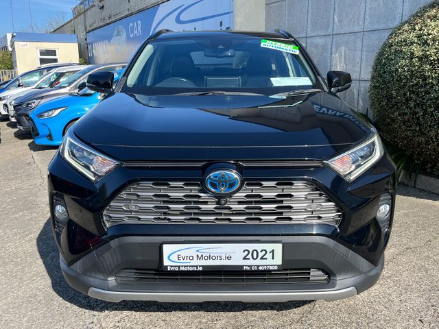 Image for 2021 Toyota Rav4 G HYBRID AUTOMATIC HYBRID 2.5 PETROL //HIGH SPEC//FULL LEATHER HEATED SEATS//360 PARKING CAMERAS//KEYLESS ENTRY//ADAPTIVE CRUISE CONTROL//HEATED STEERING WHEEL// 