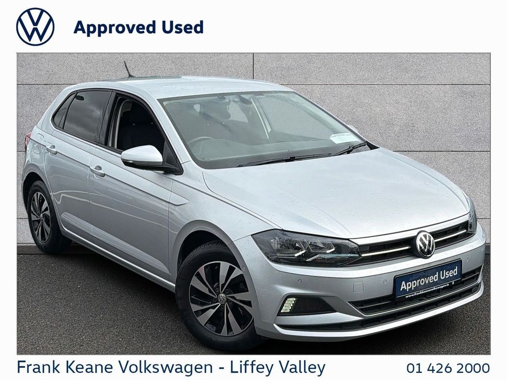 Image for 2019 Volkswagen Polo COMFORTLINE AUTO 1.2TSI 115BHP *SILVER* *REAR VIEW CAMERA* *CARPLAY & ANDROID AUTO* *DIGITAL CLIMATE CONTROL* *NEW NCT* *12 MONTHS FRANK KEANE WARRANTY* *FINANCE AVAILABLE*