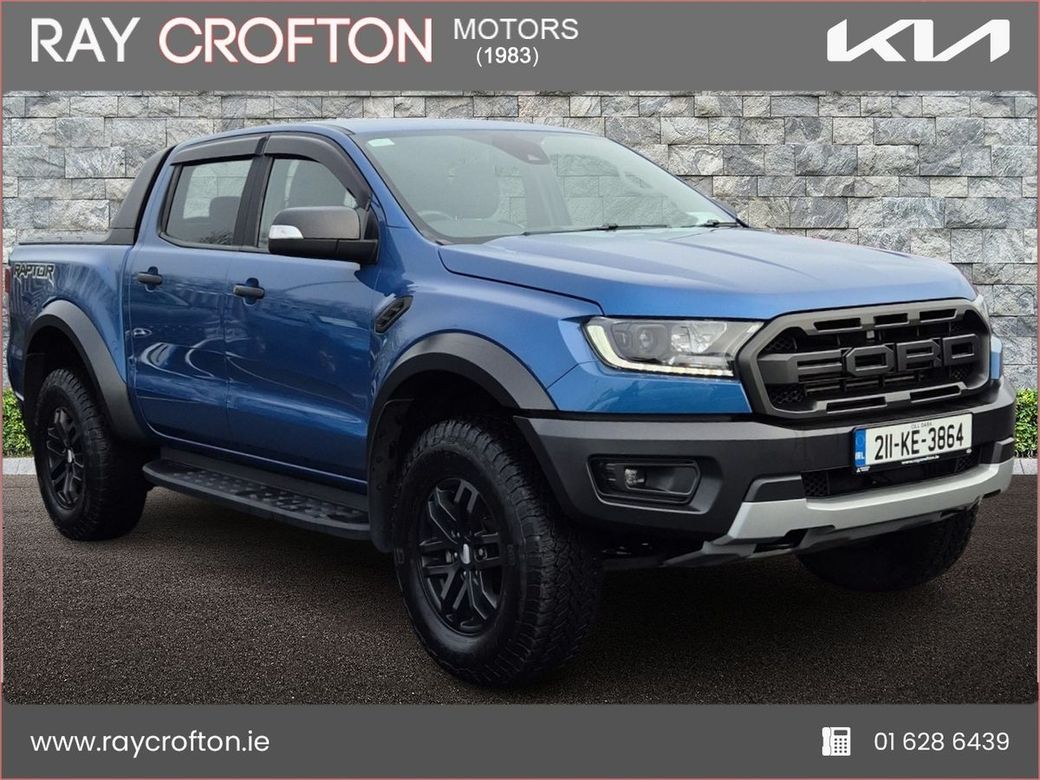 Image for 2021 Ford Ranger RANGER 2.0 RAPTOR 4X4 213BHP+VAT