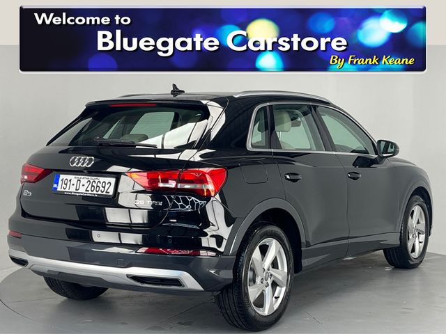 Image for 2019 Audi Q3 35TFSI 150 SE 4DR**CREAM LEATHER INTERIOR**FRONT HEATED SEATS**DIGITAL DASH DISPLAY**MULTIFUNCTIONAL STEERING WHEEL**DRIVE SELECT MODES**REVERSE CAMERA**PARKING SENSORS**APPLE CARPLAY**