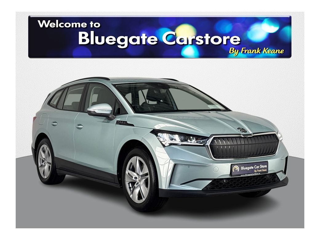 Image for 2024 Skoda Enyaq IV 60 **GREY AND BLACK INTERIOR**LARGE TOUCHSCREEN INFOTAINMENT SYSTEM**ELECTRONIC HANDBRAKE**PARKING SENSORS**19 INCH ALLOY WHEELS**REVERSE CAMERA**DIGITAL DASH**MULTIFUNCTIONAL STEERING WHEEL**