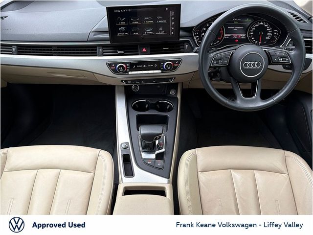 Image for 2020 Audi A4 SE AUTO 35 TFSI 150HP LIMOUSINE *D PLATE**IRISH CAR* *BLACK WITH BEIGE FULL LEATHER* *DIAMOND CUT ALLOYS* *FULL AUDI SERVICE HISTORY**12 MONTHS FRANK KEANE WARRANTY* *FINANCE AVAILABLE*