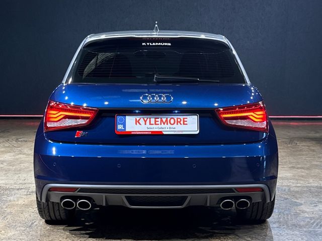 Image for 2017 Audi S1 2.0 AUTOMATIC - FACTORY ALLOYS - FULL BLACK LEATHER - BLUE/WHITE TWO TONE - MUTLI FUNCTION STEERING WHEEL - HEATED SEATS 