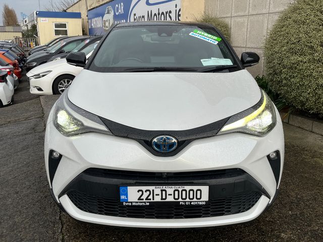 Image for 2022 Toyota C-HR SOL NERO HYBRID AUTOMATIC 1.8 PETROL //HIGH SPEC//HALF LEATHER HEATED SEATS//KEYLESS ENTRY//360 PARKING CAMERAS//