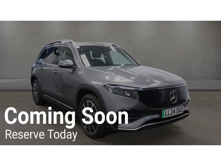 Image for 2024 Mercedes-Benz EQB 250+ AMG LINE EXECUTIVE (70.5KWH BATTERY / 7 SEATER) AUTOMATIC **ONE OWNER / APPLE CARPLAY / BLIND SPOT ASSIST / CRUISE CONTROL / ELECTRIC BOOTLID / HEATED FRONT SEATS / SAT NAV / REVERSE CAMERA**