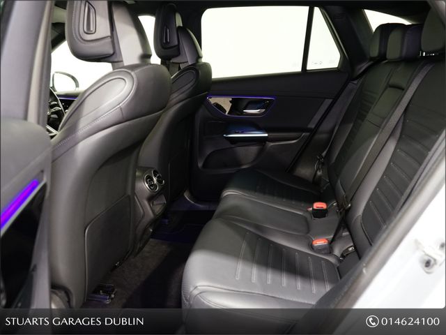 Image for 2024 Mercedes-Benz GLC Class 300E AMG LINE PHEV: IRIDIUM SILVER METALLIC WITH BLACK ARTICO: WIRELESS CHARGER, REVERSING CAMERA, HEATED SEATS, KEYLESS GO, POWERED BOOT