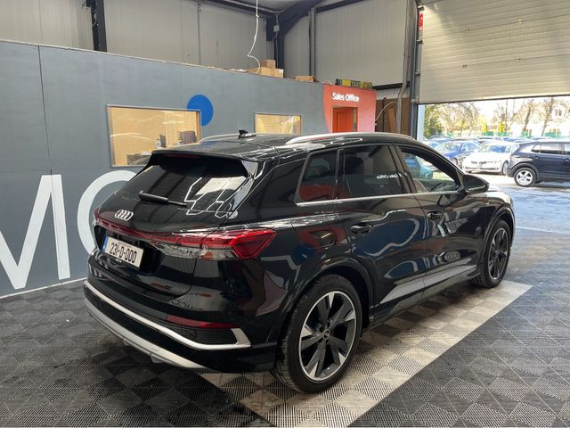 Image for 2023 Audi Q4 e-tron €32950 2023 AUDI Q4 E-TRON 40 S-LINE AUTOMATIC / CRUISE CONTROL / 360° CAMERA / ELECTRIC MEMORY & HEATED SEATS / PANORAMIC SUNROOF / PADDLE SHIFTERS / AMBIENT LIGHTS / APPLE CARPLAY AND MORE
