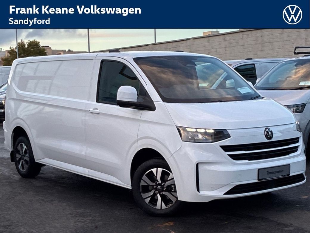 Image for 2025 Volkswagen Transporter TRENDLINE PLUS LWB 150BHP *DEMO MODEL* *APPLE CARPLAY/ANDROID AUTO* *COLOUR CODED BUMPERS* *17" MONTE CARLO ALLOYS* *REAR VIEW CAMERA* *FRONT AND REAR PARKING SENSORS*