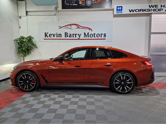 Image for 2023 BMW i4 M50 540BHP AUTOMATIC **ONE OWNER / 19" ALLOYS / DRIVING ASSISTANT PRO / ELECTRIC BOOTLID / FULL OYSTER LEATHER / HARMAN KARDON SOUND / M SEATBELTS / 360 DEGREE CAMERA / WIRELESS PHONE CHARGING**