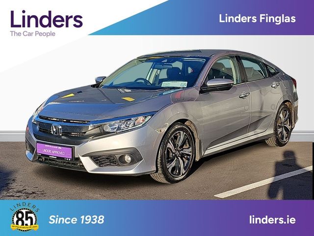 Image for 2021 Honda Civic 1.6L Diesel, Auto, Smart Plus Spec, Auto, Rear Camera, Grey Metallic Paint, 1 Year Warranty, *LINDERS CHRISTMAS SALE* On Every car we are giving you a €250 voucher for you to Enjoy