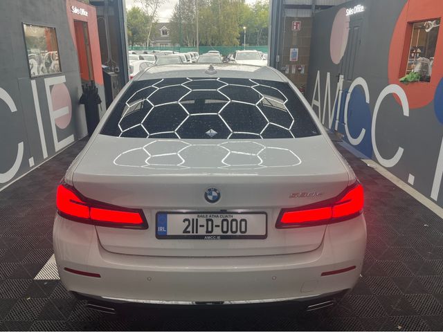 Image for 2021 BMW 5 Series €37950! 2021 BMW 5 SERIES 530E LUXURY 2.0 HYBRID / 23K KMS / ADAPTIVE CRUISE CONTROL, 360 CAMERA, HEATED SEATS & MORE