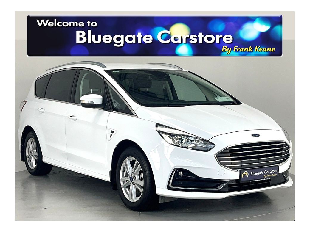 Image for 2023 Ford S-Max TITANIUM 5DR 2.5FHEV 7 SEATER**MULTIFUNCTIONAL STEERING WHEEL**TOUCH SCREEN MEDIA DISPLAY**BLUETOOTH**REVERSE CAMERA**BLACK CLOTH INTERIOR**NAVIGATION**KEYLESS START**