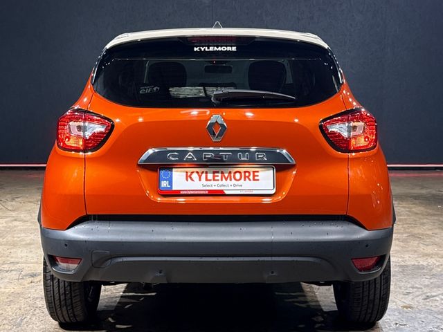 Image for 2016 Renault Captur 1.2 AUTOMATIC - ORANGE/WHITE TWO TONE - FACTORY ALLOYS - CRUISE CONTROL - FULL BLACK LEATHER UPHOLSTERY