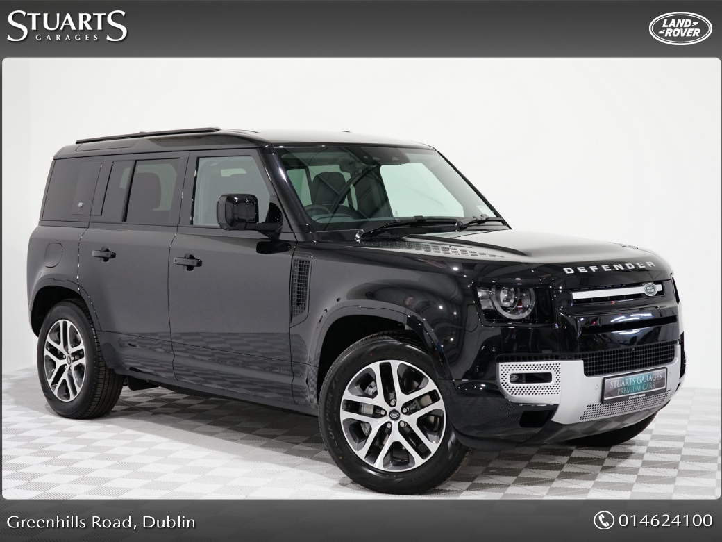Image for 2023 Land Rover Defender NEW DEFENDER 110 PHEV XS EDITION: FINSIHED IN SANTORINI BLACK METALLIC, WITH EBONY INTERIOR. FACTORY TOW PACK