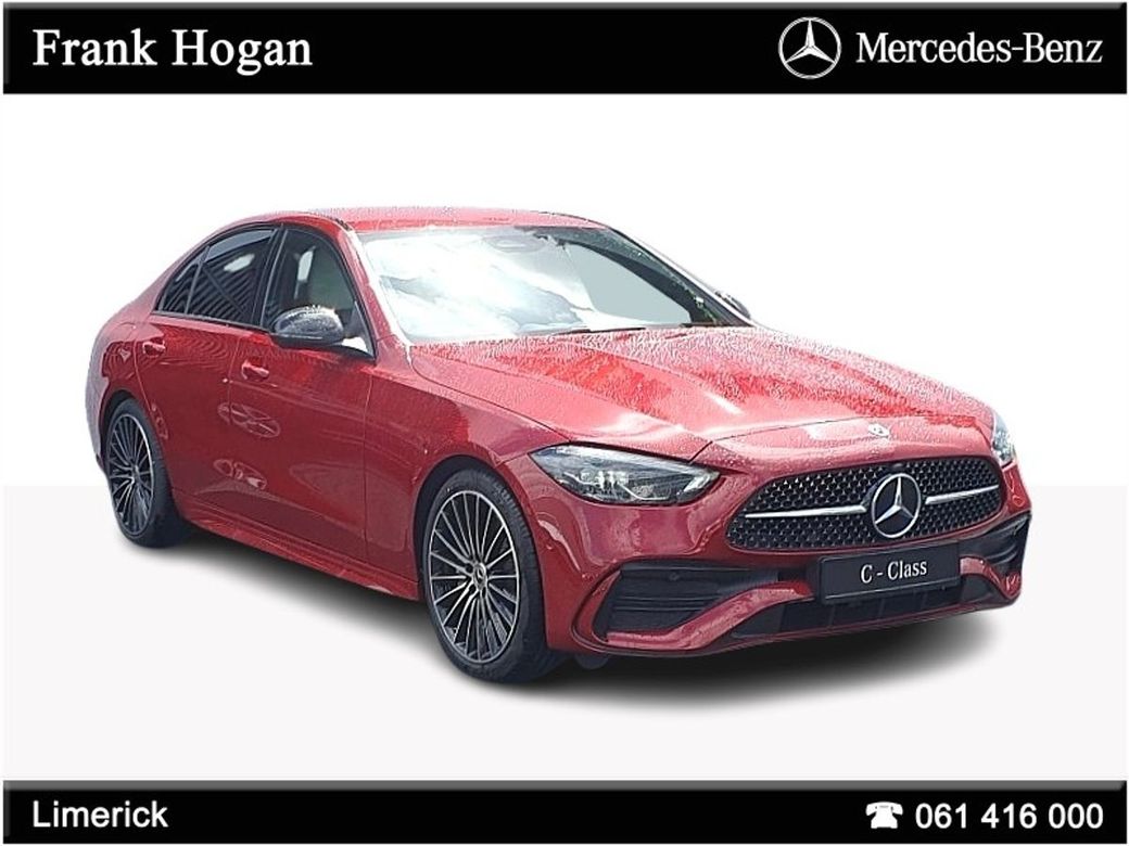 Image for 2026 Mercedes-Benz C Class C200d AMG 2.0 DIESEL 163BHP in Patagonia Red Road Tax € 200
