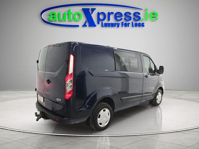 Image for 2020 Ford Transit Custom CrewCab 6 Seats Price inc VAT €35, 995 280 DCIV ECOBLUE