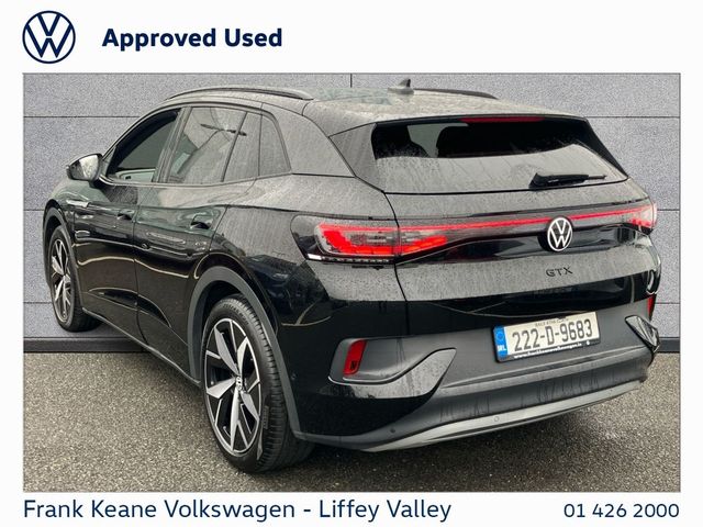 Image for 2022 Volkswagen ID.4 77KWH GTX BUSINESS 299HP *DUAL MOTOR* *PCP FINANCE AVAILABLE* *SCALE SILVER* *IQ HEADLIGHTS* *LONG RANGE* *IQ LIGHTS* *AMBIANT LIGHTING* *HEATED SEATS* *REAR VIEW CAMERA*