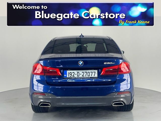 Image for 2019 BMW 5 Series E G30 M SPORT AUTO**HARMON/KARDON SOUND SYSTEM**FULL BLACK LEATHER INTERIOR**HEATED SEATS**FRONT & REAR PARKING SENSORS**CRUISE CONTROL**DIGITAL CLIMATE CONTROL**HISTORY CHECKED**FINANCE ARRANGED**