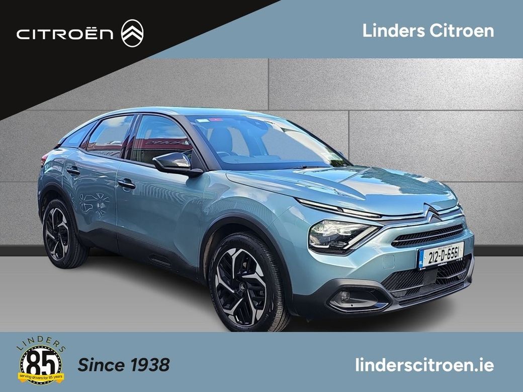 Image for 2021 Citroen C4 FEEL Spec, Manual, Diesel, Blue Metallic Paint, Alloy Wheels, Citroen Comfort Seats, Advanced Comfort Suspension, *LINDERS CHRISTMAS SALE* On Every car we are giving you a €250 voucher for you to En