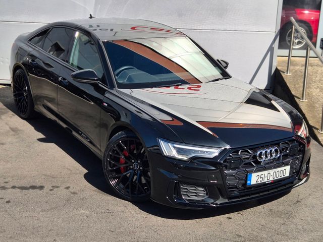 Image for 2025 Audi A6 2.0 TFSI 50e S Line Quattro Black Pack Styling, (299bhp), 21” Alloys, Black Leather , Electric Seats, Camera, CarPlay - First Reg in August 2025 - Trade in Price €55, 999