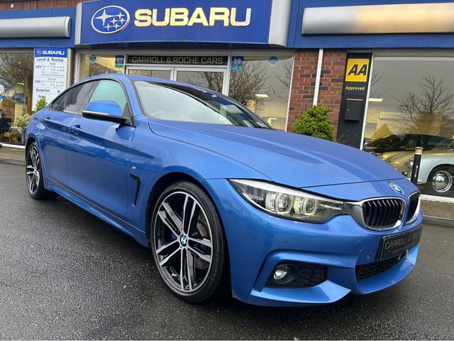 Image for 2017 BMW 4 Series D F36 M-Sport Gran-Coupe 5-Door - Stunning Estoril-Blue + Ivory Leather - Beautiful Example - Generous Trade-In & Finance Deals - Assured Dealer Warranty -