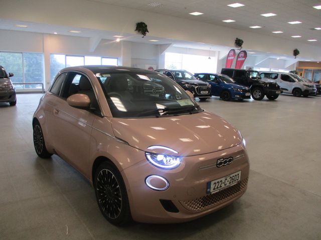 Image for 2022 Fiat 500 LA Prima BOCELLI Electric 42KWH 3DR AUTO-LEATHER-PANORAMIC ROOF-ONE OWNER