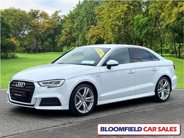 Image for 2017 Audi A3 Saloon TFSI 1.4 S-LINE, LOW MILEAGE// PRISTINE