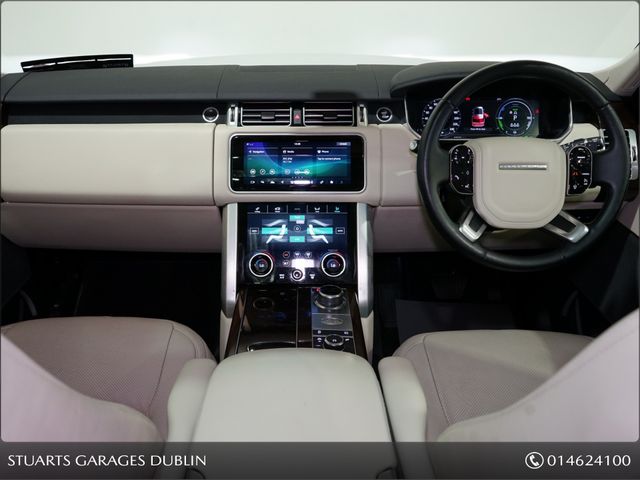 Image for 2021 Land Rover Range Rover VOGUE YULONG WHITE METALLIC WITH IVORY INTERIOR: EXTERIOR BLACK PACK, UPGRADED ALLOYS. 