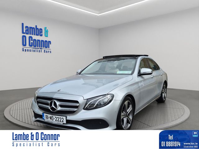 Image for 2018 Mercedes-Benz E Class E220 D SE PREMIUM * IRIDIUM SILVER / BEIGE LEATHER * PANORAMIC SLIDING SUNROOF * REAR-VIEW CAMERA * HEATED SEATS * SERVICE HISTORY * BEST AVAILABLE * 